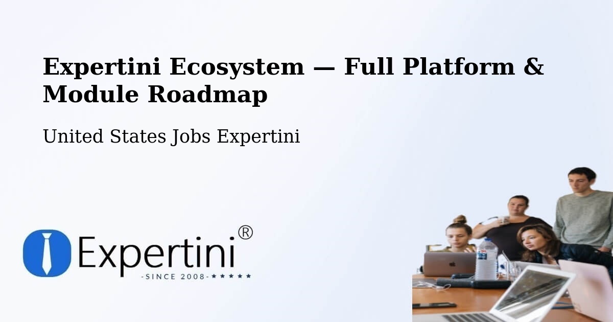 Expertini Ecosystem — Full Platform & Module Roadmap – Clark